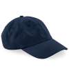 BB652N B652N Beechfield Organic Cotton 6 Panel Dad Cap Navy colour image